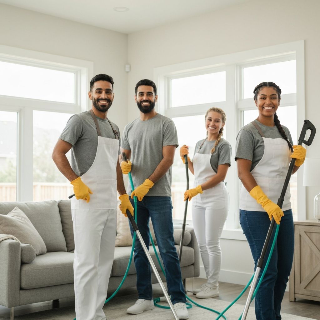 Professional cleaning team Charlotte NC - Carrion Cleaning experts with eco-friendly supplies